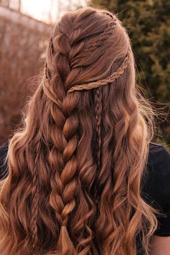 50 gorgeous-braided hairstyles will turn heads45-perfect half up half down wedding hairstyles